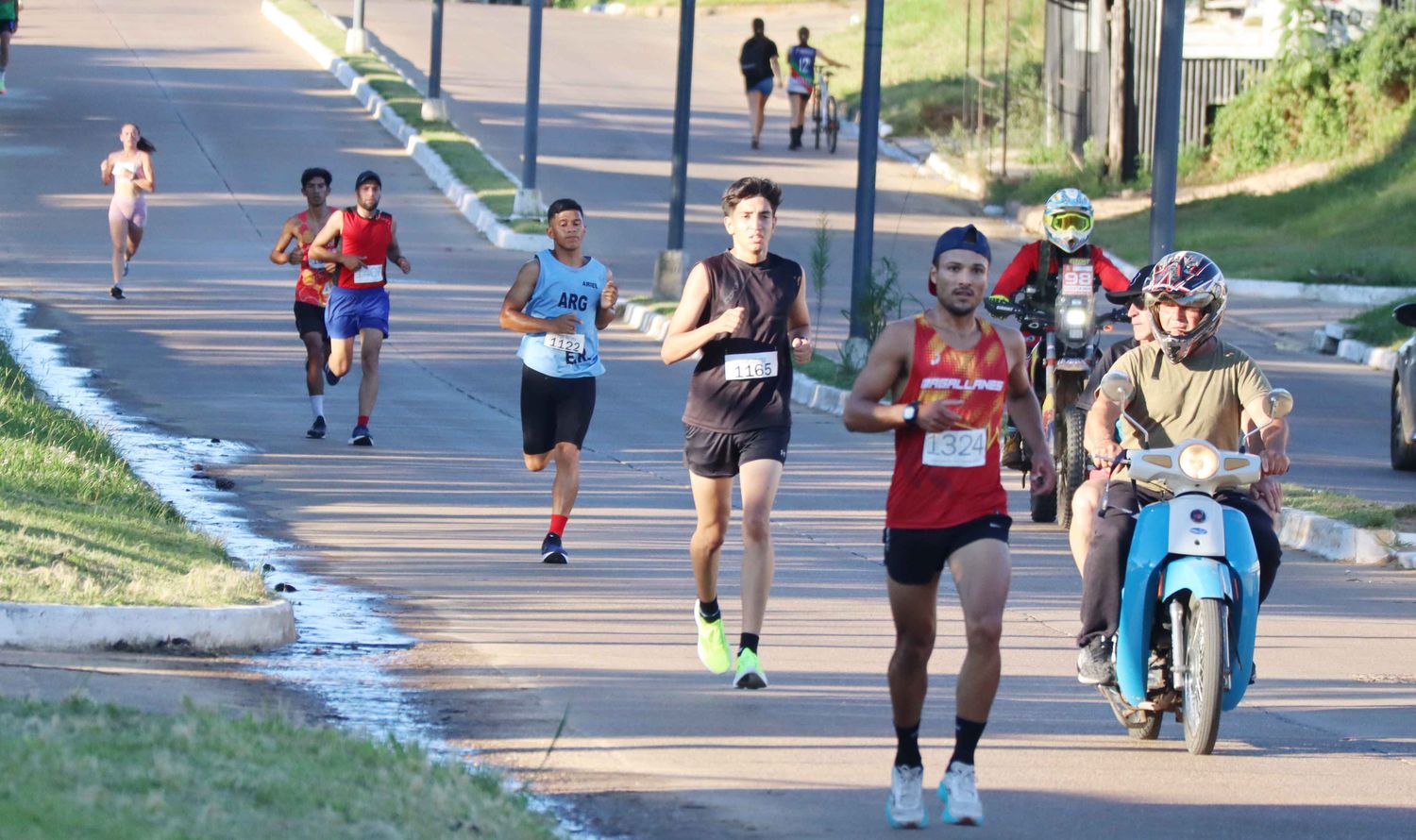 Greta Rodríguez y Bruno Colombo ganaron en la maratón solidaria