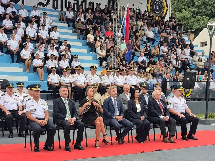 La Policía de Entre Ríos celebró su 192° aniversario con un acto central en Paraná