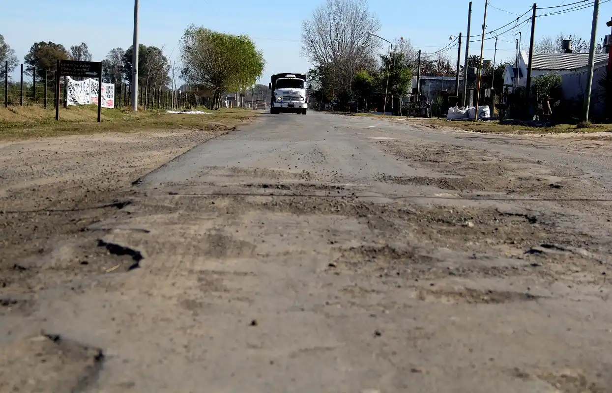 Invertirán $13 millones para rehabilitar el acceso a Pueblo General Belgrano 