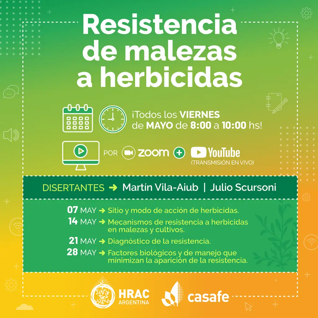 Ciclo de charlas sobre resistencia de malezas a herbicidas