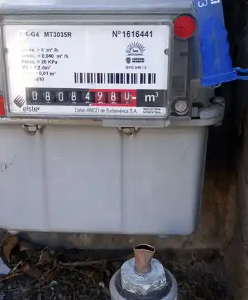 Nuevamente. Se ha producido el robo de caños de cobre de los medidores de gas de viviendas