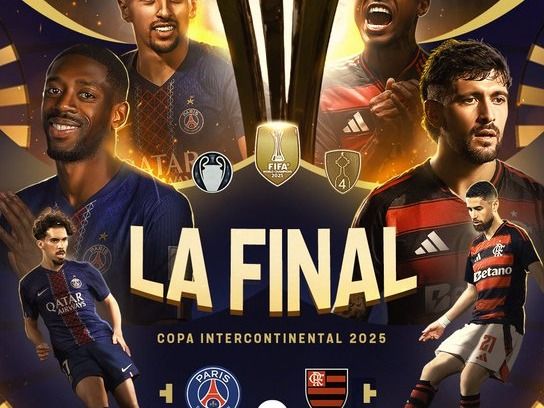A las 14 hs en Qatar, PSG y Flamengo definen el campeón Intercontinental 2025.Foto:FIFA