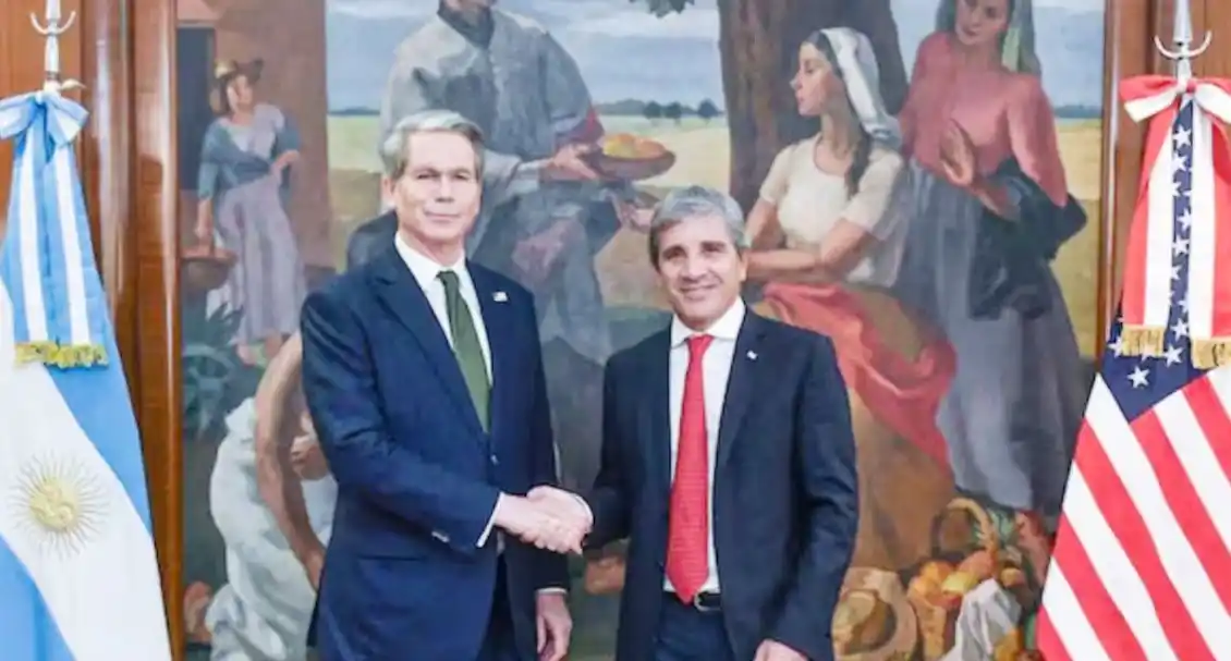 Caputo viaja a Washington en busca de respaldo financiero del Tesoro norteamericano