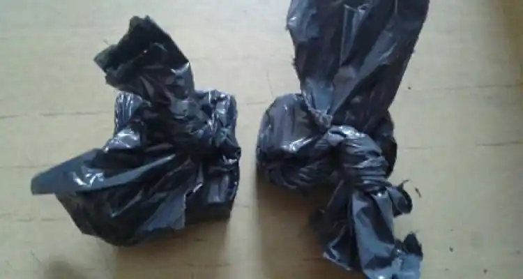 En un allanamiento secuestraron 35 gramos de marihuana en 19 “bagullos”