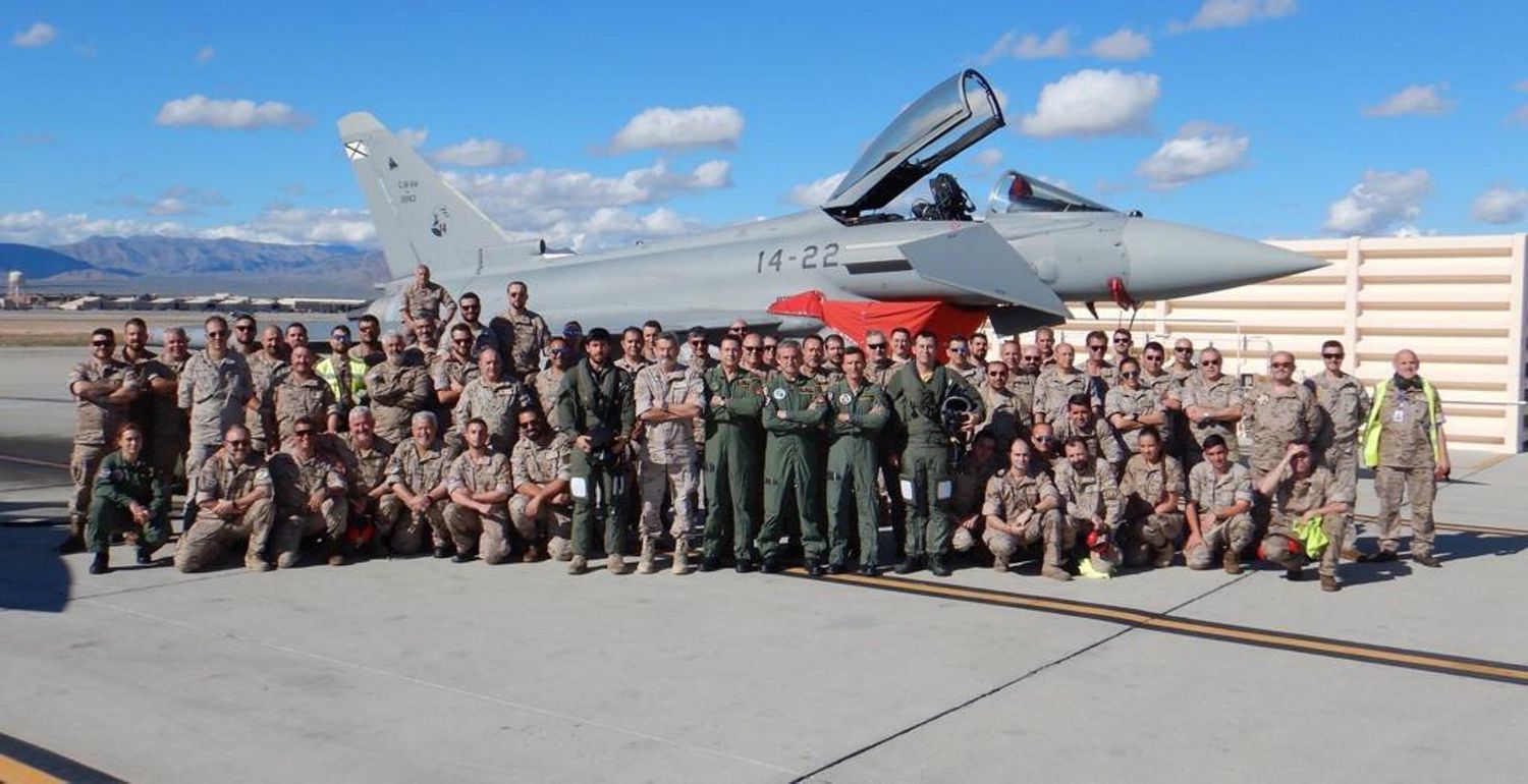 El Eurofighter, presente en el Red Flag 2020