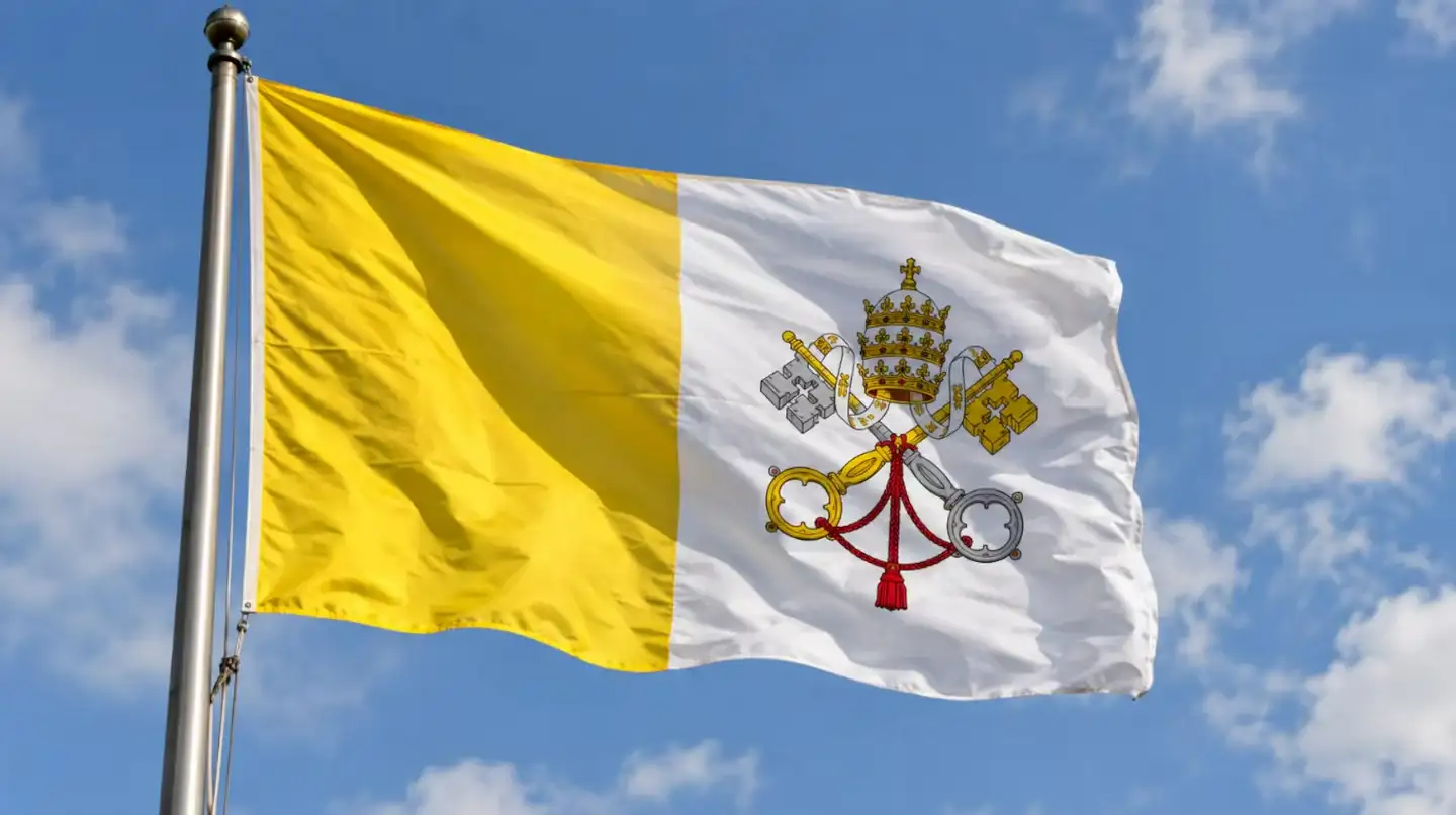 bandera del Vaticano - 3