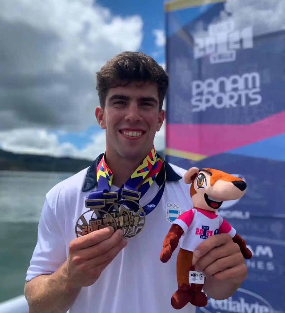 Valentín Rossi, el animal competitivo que se reinventó y descolló en los primeros Juegos Panamericanos Junior