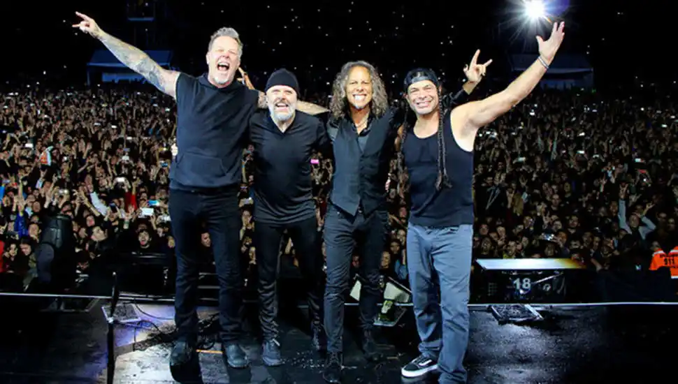 Metallica regresa al país en abril de 2020