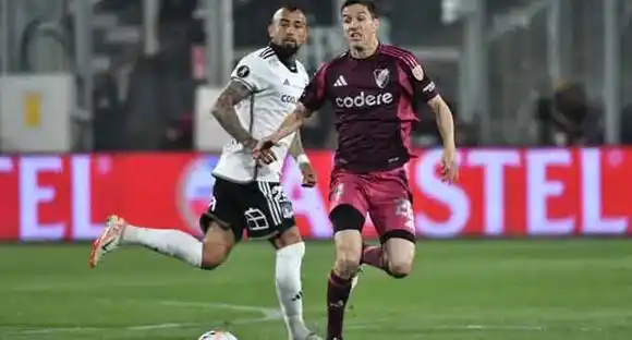 River no hizo pie en Chile y empató ante Colo Colo por los cuartos de final de la Copa Libertadores