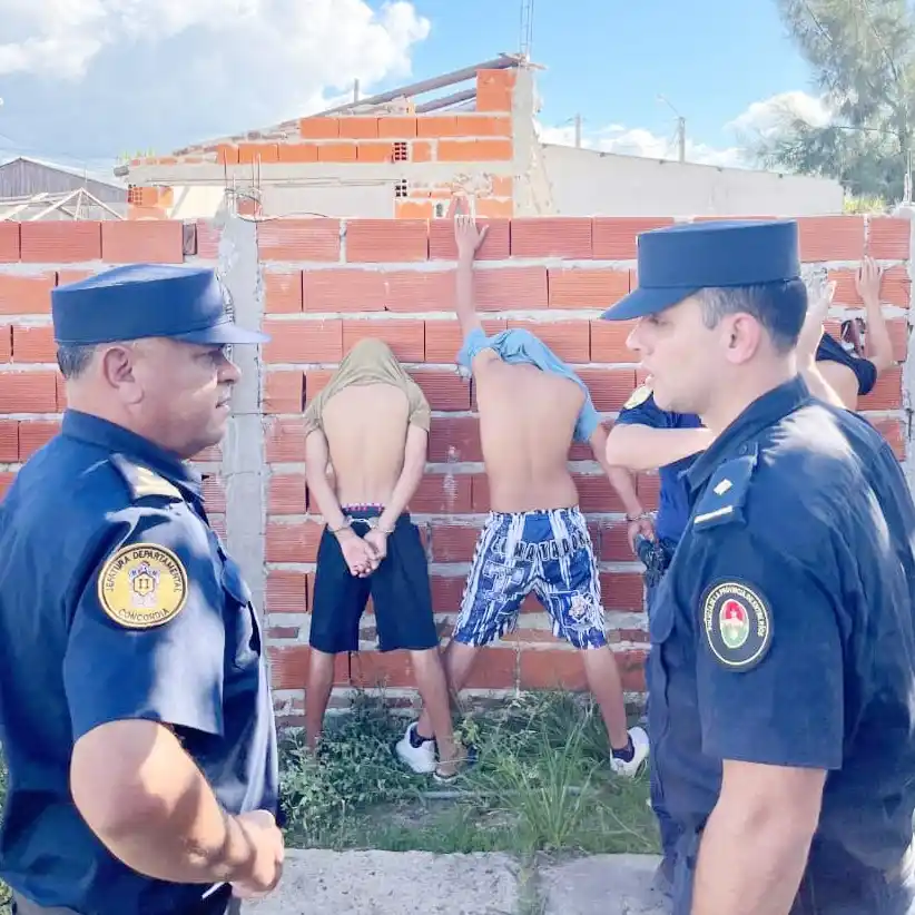 Tres aprehendidos por abuso de armas y desobediencia judicial