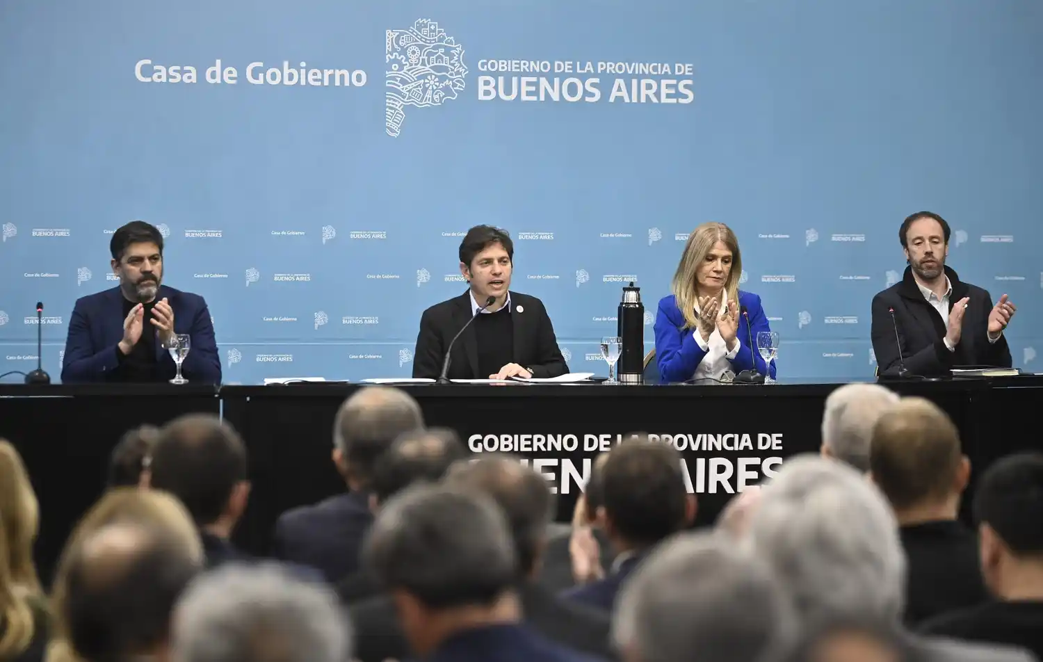 Kicillof encabezó la firma de un nuevo desembolso del Fondo de Fortalecimiento Fiscal Municipal