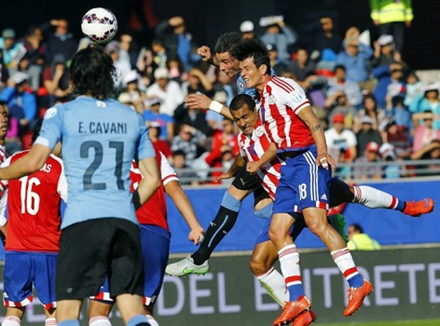 Paraguay y Uruguay empataron y ya piensan en los cuartos de final
