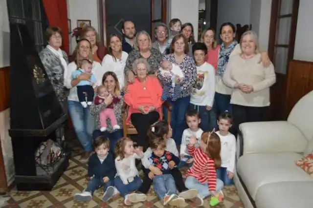 “¡Gracias a Dios puedo disfrutar de toda mi hermosa familia!”
