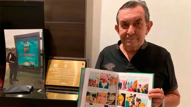 Murió el creador del personaje Nippur de Lagash: Robin Wood tenía 77 años