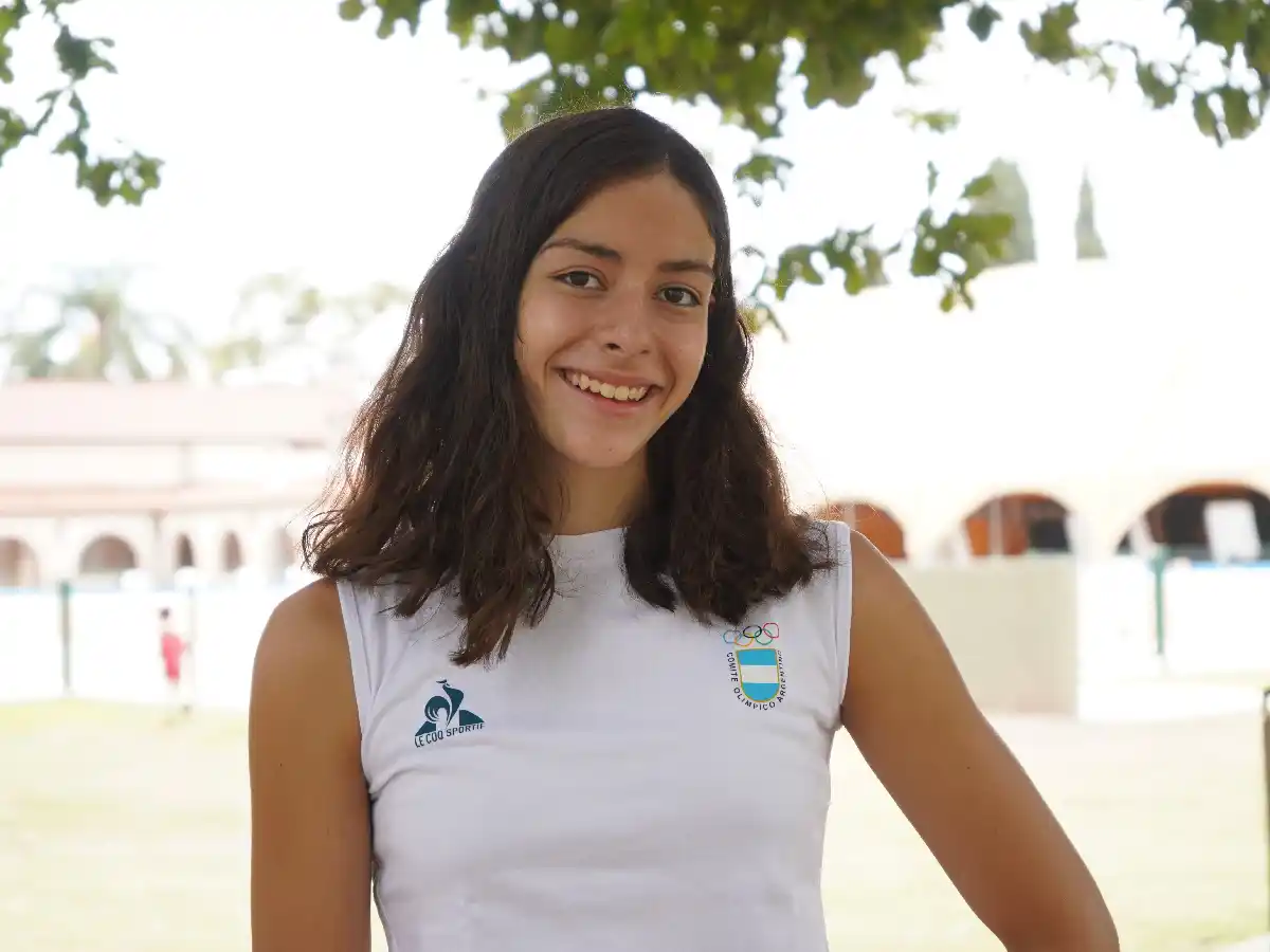 Malena Santillán fue citada para nadar en Estados Unidos