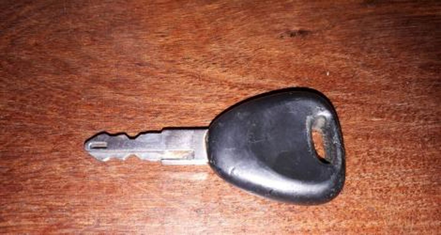Llave de auto extraviada