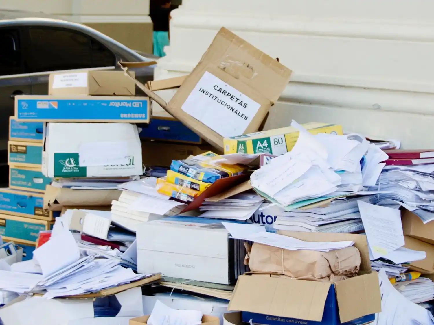 Entre Ríos acelera la transformación digital del Estado y este año ya eliminó más de 10 mil kilos de papel