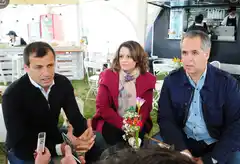 Con eje en la producción, los candidatos de Consenso Federal recorrieron la feria
