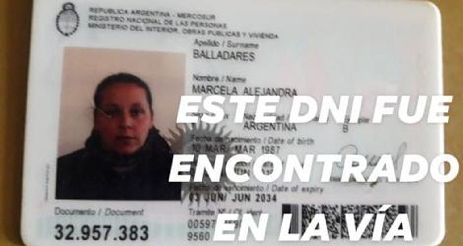 Tarjeta encontrada