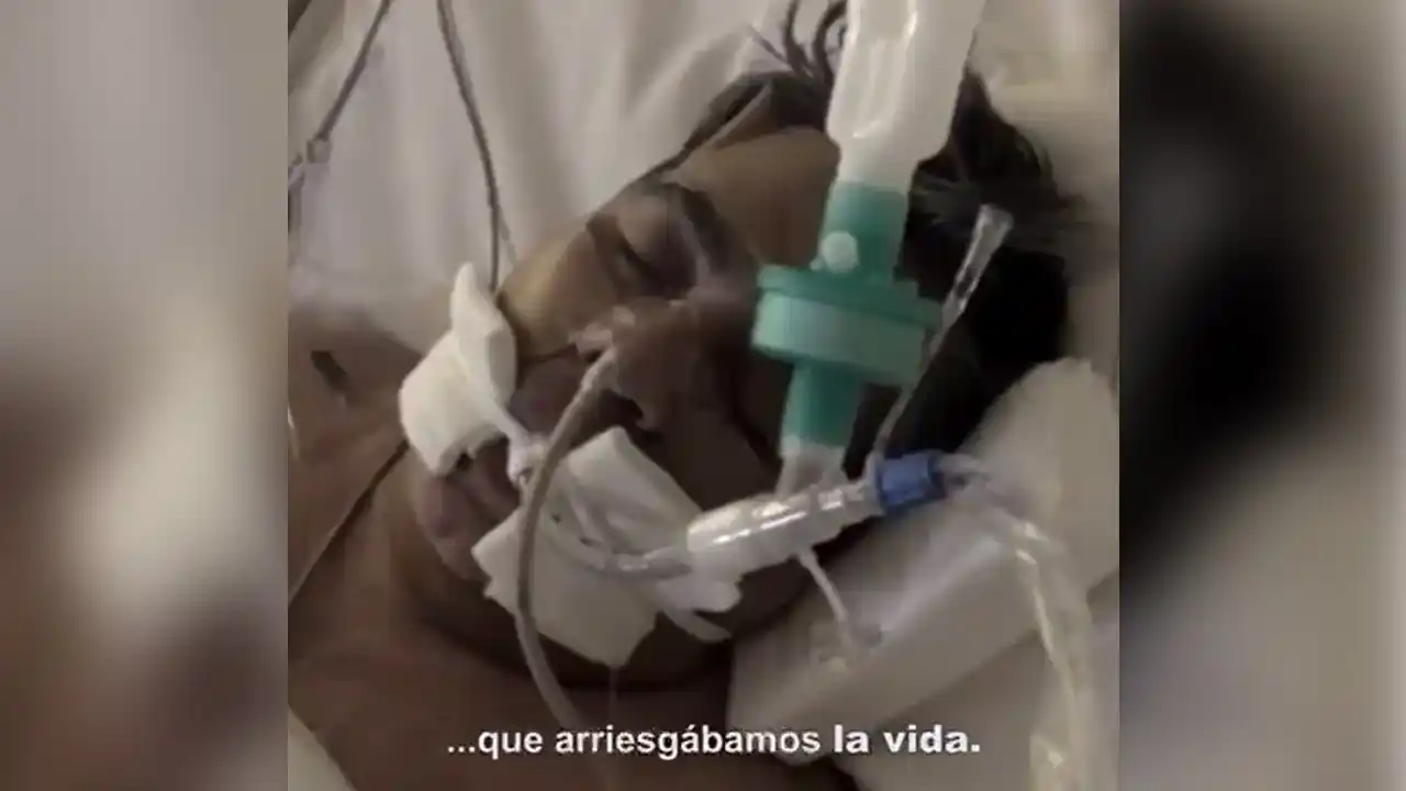 Mario Ishii publicó un video donde se lo ve internado por Covid