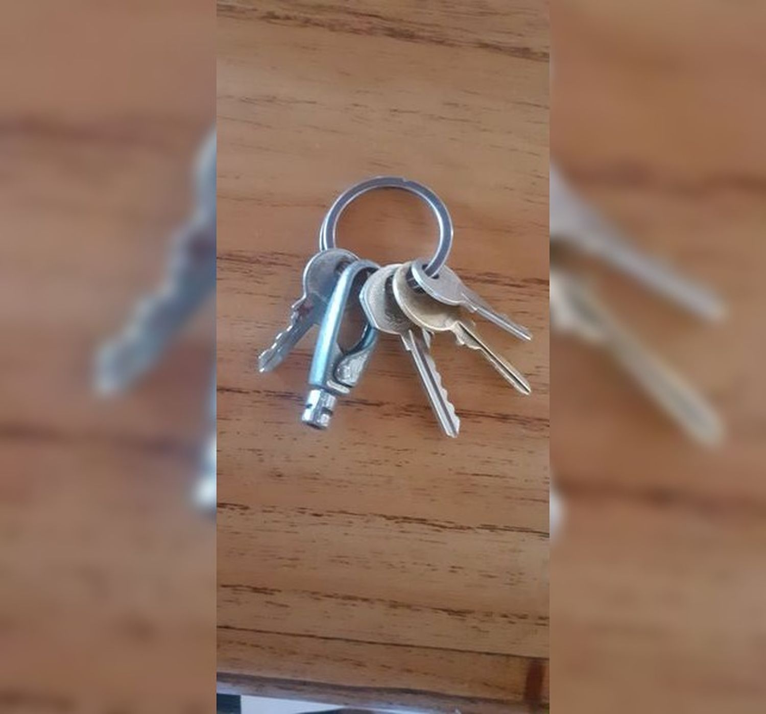 Encontraron llaves en Alvear y 11 de Septiembre