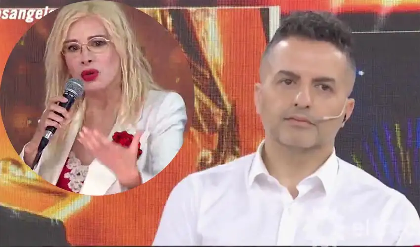 Ángel de Brito se burló de los posteos de Nacha Guevara
