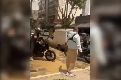 Ladrones armados robaron una moto en Lanús y, antes de huir, dispararon al aire