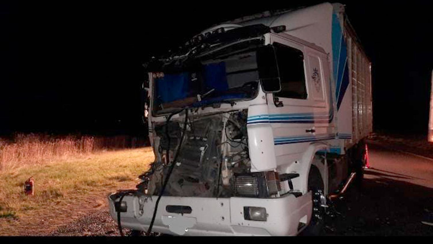 Un camión chocó de atrás a un gualeguaychuense que iba por la autovía Artigas