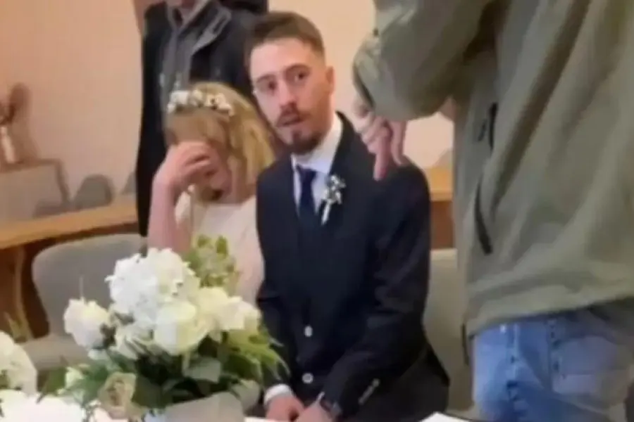 Una boda para el trauma: la Policía detuvo al novio y su pareja terminó internada