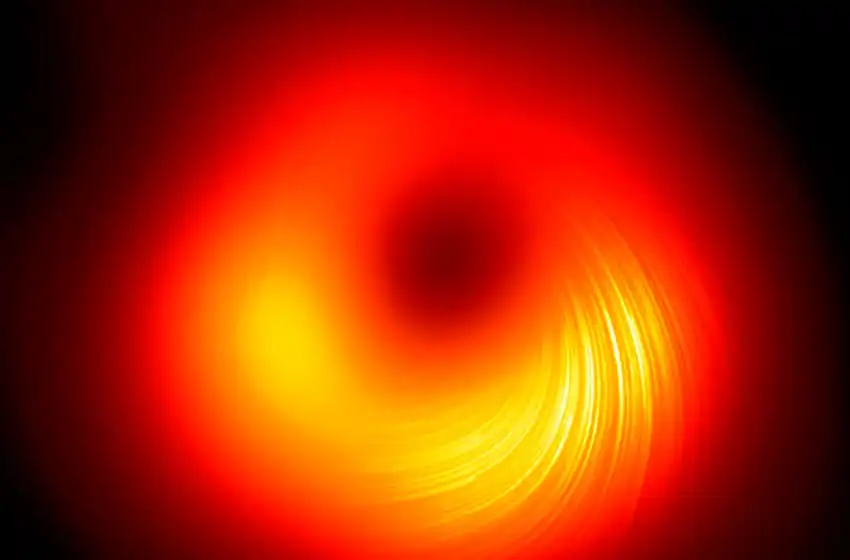 Revelaron la segunda imagen de un agujero negro supermasivo