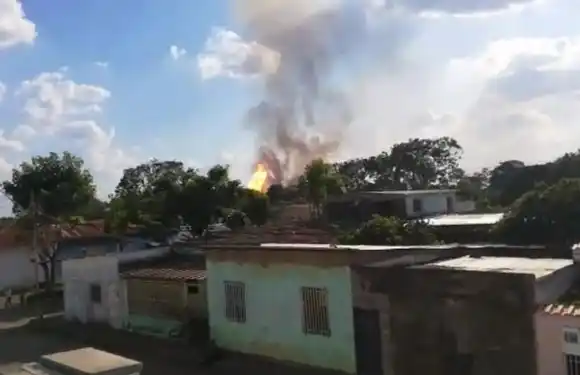 TEMOR EN MONAGAS: explosión en planta de gas alerta a la población