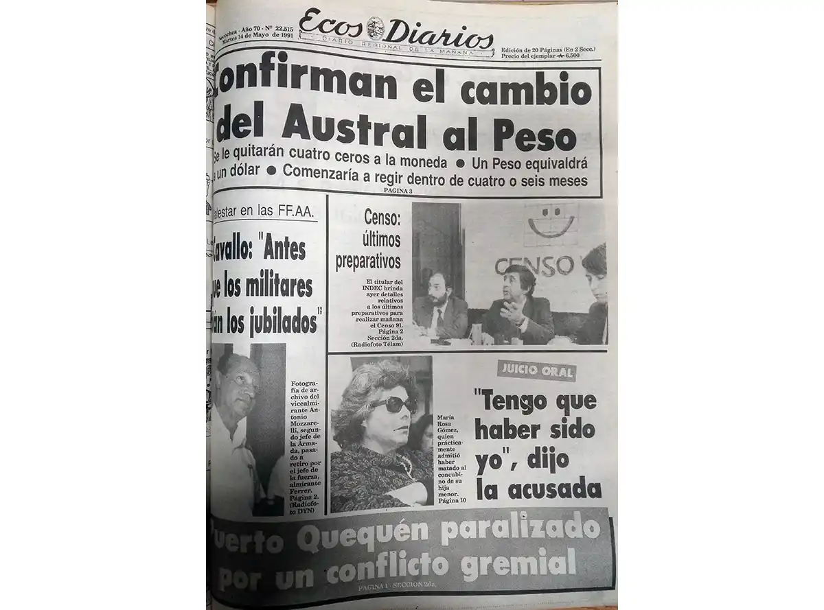 Martes 14 de mayo de 1991