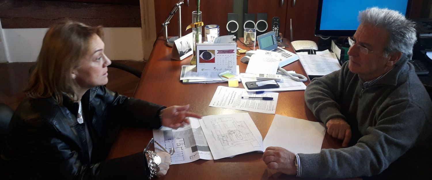 Se evaluó el plan de obras para el hospital de Niños San Roque