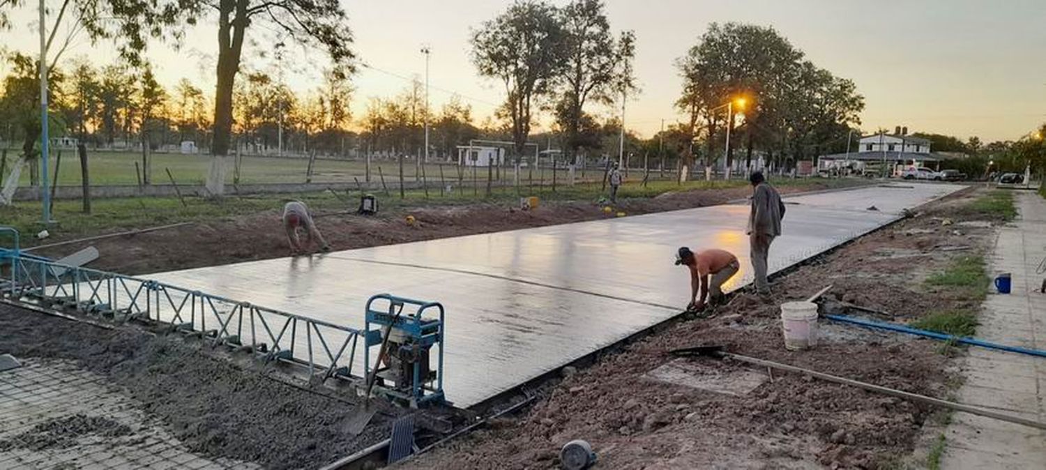 Avanzan las obras en ejecución 
en la localidad de El Espinillo