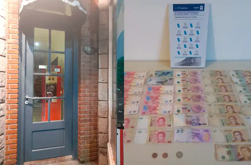 Rompió puerta de pastelería en Alem y robó dinero: lo atrapan cuando trataba de huir