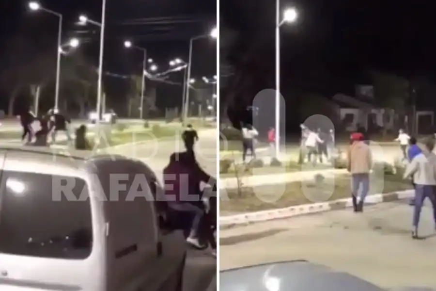 VIDEO | Batalla campal en plena calle de Lehmann: un comercio gastronómico terminó con sanciones