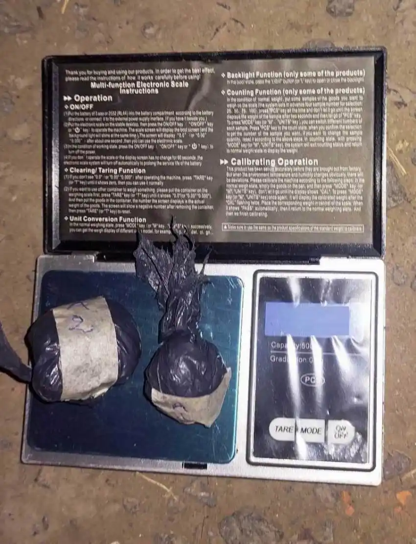 Dos detenidos con drogas