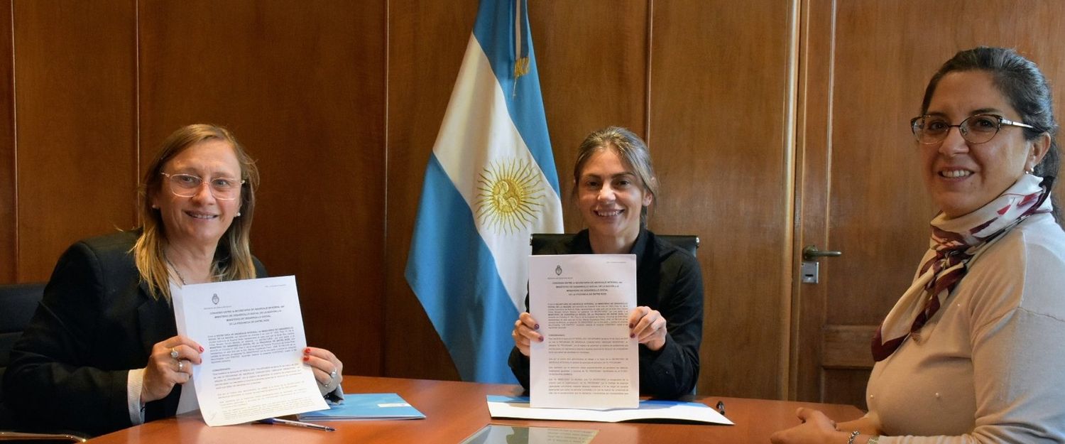 Provincia y Nación trabajarán en estrategias territoriales para desarrollar políticas de cuidado en la crianza