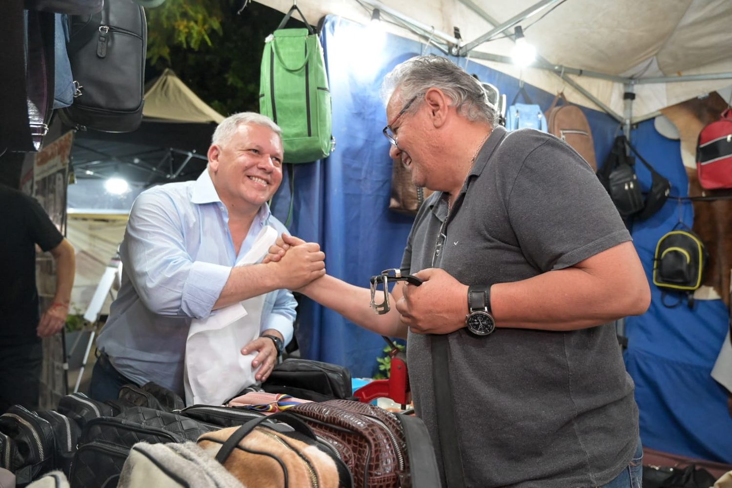 El intendente Benedetti recorrió la Feria Nacional de Artesanías