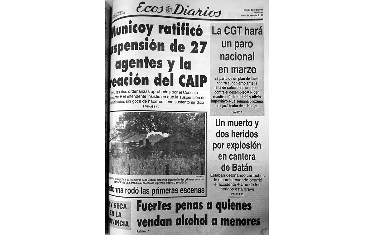 Miércoles 14 de febrero de 1996
