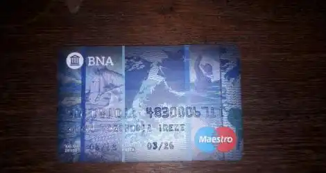 Tarjeta encontrada