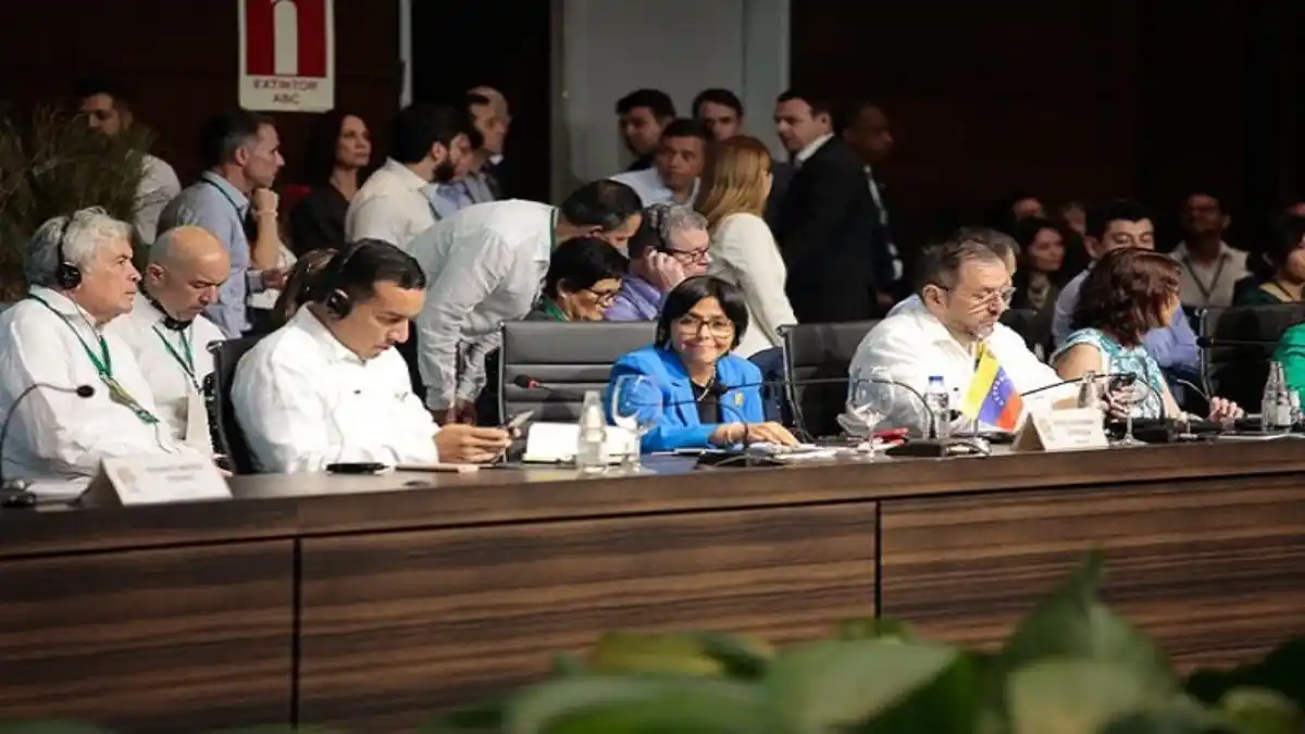 Delcy Rodríguez expresó su preocupación por presencia de bases militares extranjeras en los países amazónicos