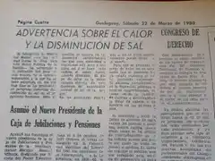 Esos calores de antes