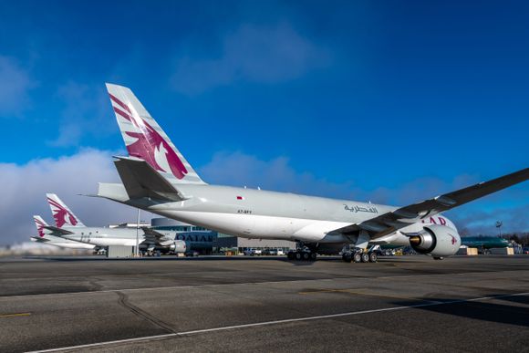 Qatar Airways Cargo began flights to Huntsville