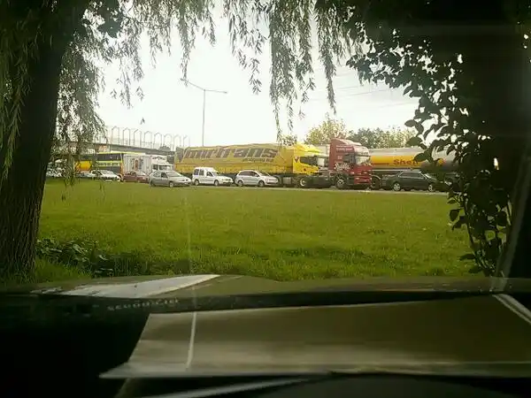 Choque y corte total en Panamericana a la altura de Ingeniero Maschwitz
