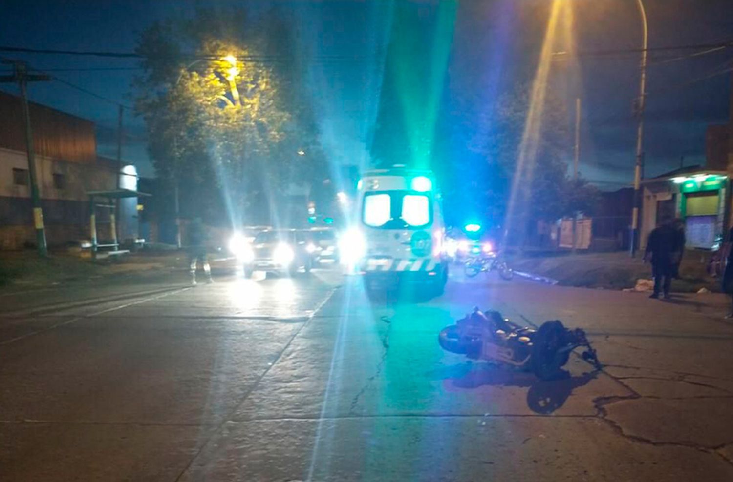 Muere un motocicilista por el impacto de un siniestro vial