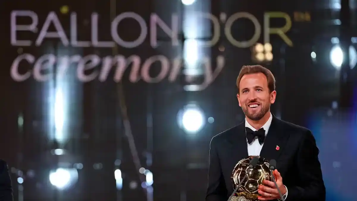 Harry Kane se quedó con el Balón de Oro 2026