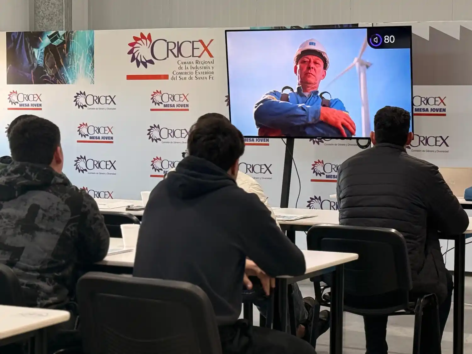 La capacitación comenzó en la jornada del martes.