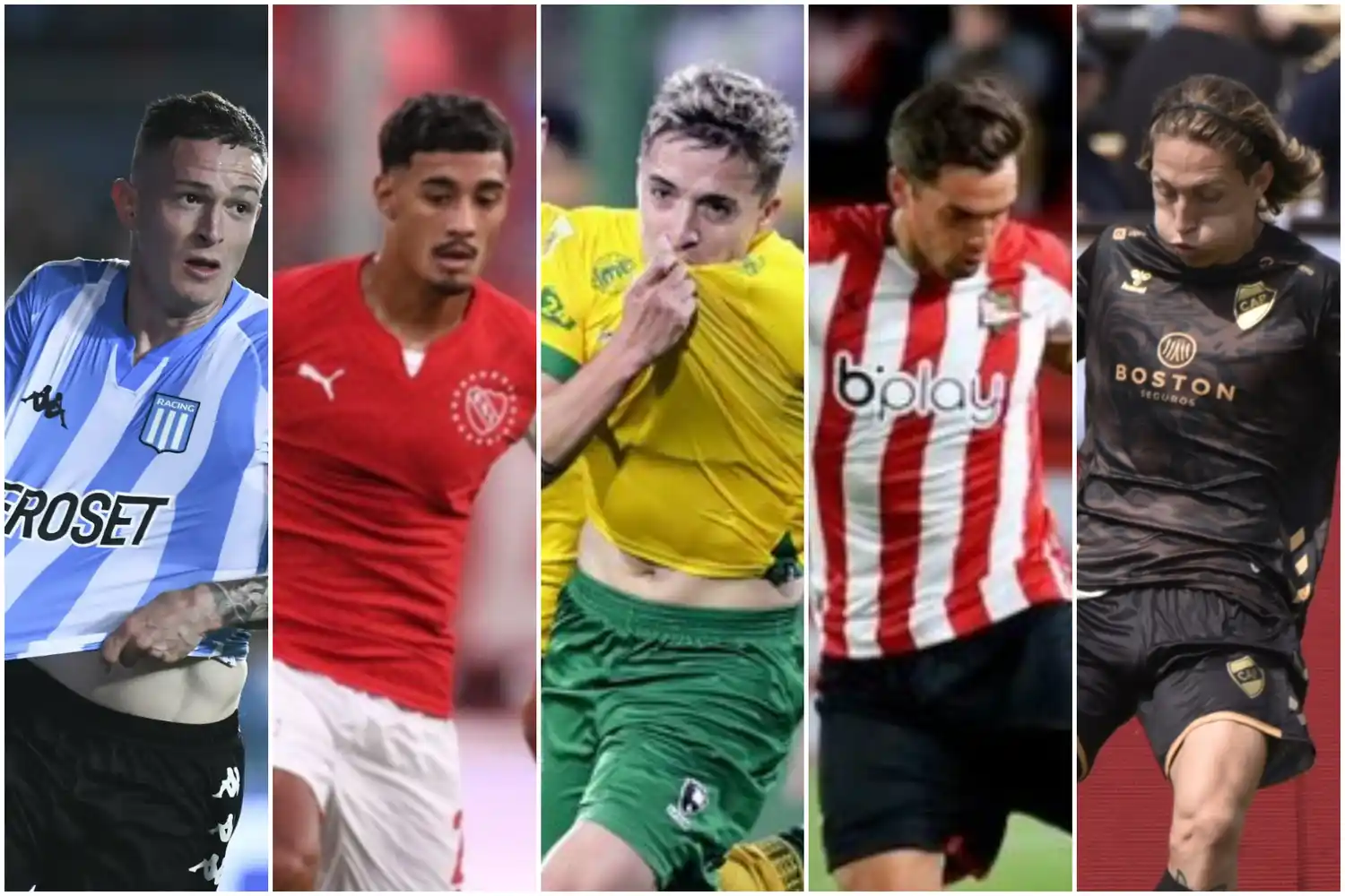 Miércoles de acción para los equipos bonaerenses: Juegan Racing, Independiente, Defensa, Estudiantes y Platense