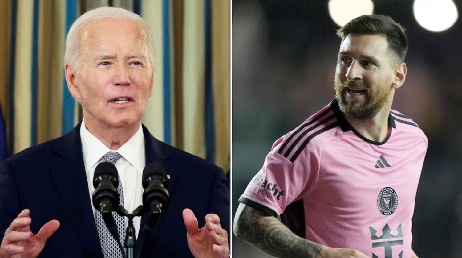 Messi recibirá la Medalla Presidencial de la Libertad del presidente Joe Biden